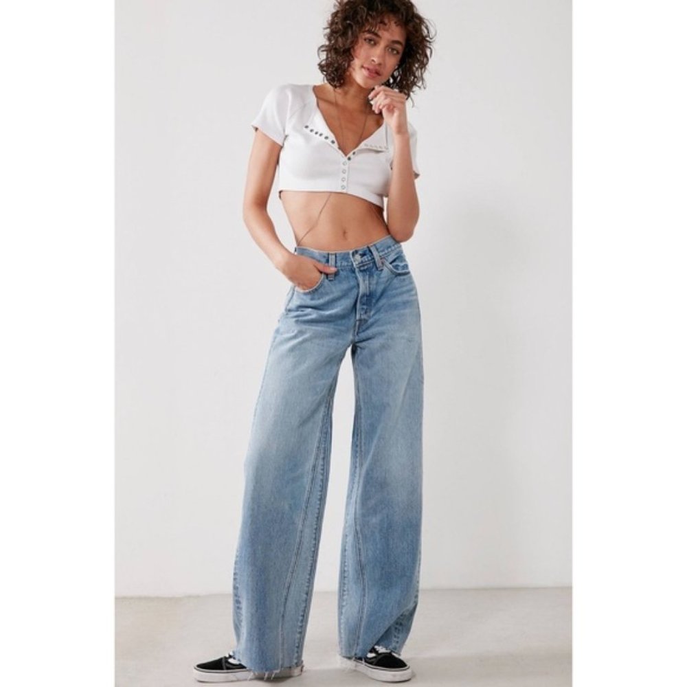 ⚡️ Levi's Altered Wide-Leg High Rise Jeans ⚡️